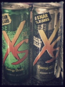 XS energy drinks